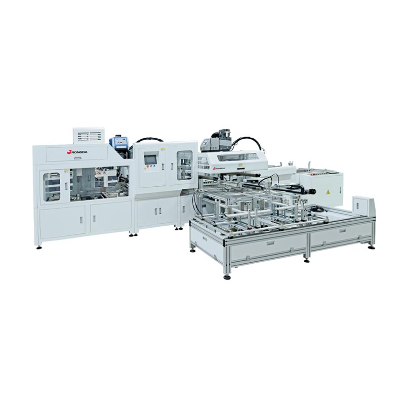 Máy lắp ráp cánh hộp có thể gập lại